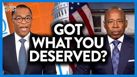 Watch NYC Mayor's Face When Host Implies He Got What He Deserved | DM CLIPS | Rubin Report