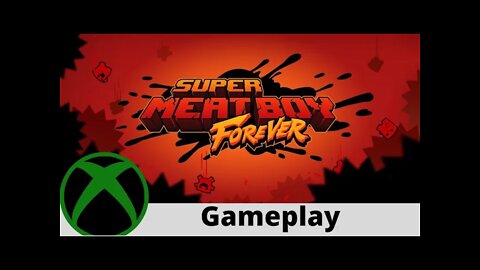 Super Meat Boy Forever Gameplay on Xbox