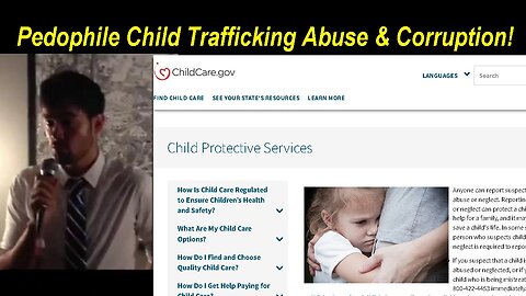 Ex CPS investigator about Pedophile Child Trafficking Abuse & Corruption Within the 'System'!