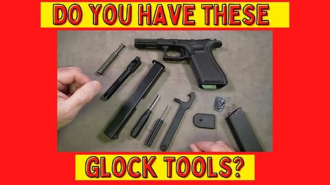Glock Tools: Glock Front Sight Removal Tool, Pin Tool and Glock Mag Disassembly Tool