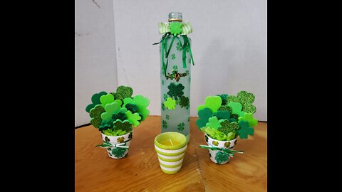 ST. Patrick's Day Center Piece