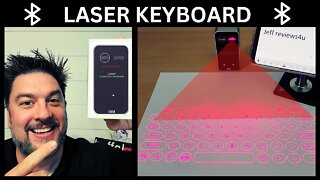 🔴 ⌨️ Laser Keyboard - are they any good? You may be surprised [450] 🔴 ⌨️