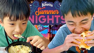 Knott's Summer Nights 2023 | More Food Tasting & Review