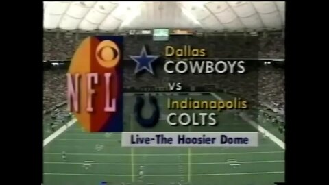 1993-10-10 Dallas Cowboys vs Indianapolis Colts