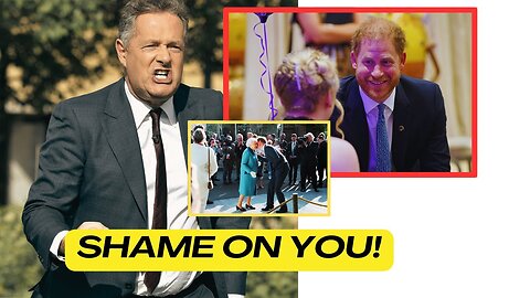 OMG! PIERS MORGAN DESTROY PATHETIC HARRY AFTER HAZ TRIED TO STEAL SPOTLIGHT FROM QUEEN'S ANNIVERSARY