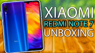 Unboxing do Xiaomi Redmi Note 7 com 4GB de Ram