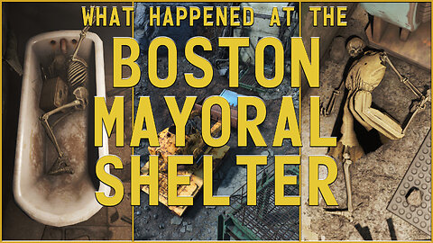 Fallout 4 Lore - What Happened at the Boston Mayoral Shelter