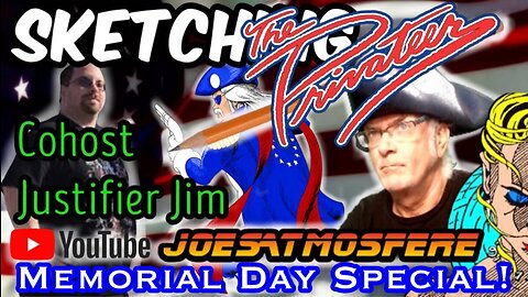Sketching The Privateer: Comic Art Explained Episode 65, Live! Memorial Day Special
