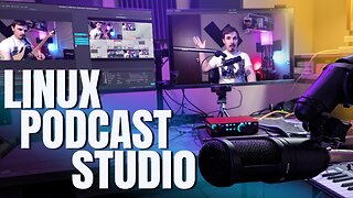 Linux Studio For Youtube Podcasting Vlogging | Audio & Video