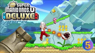 New Super Mario Bros. U Deluxe - My Daughter 💞 and I Reach the Layer Cake Desert – #5