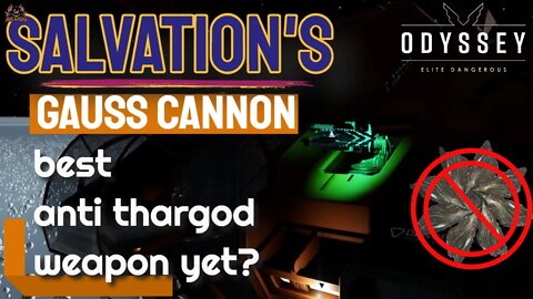 Salvation Guardian Gauss Cannon Elite Dangerous