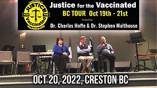 Justice for Vaxxed Tour, Creston BC Oct 20, Full Event