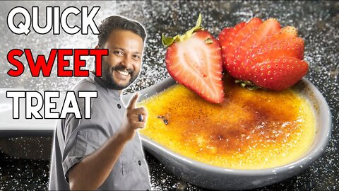 Have these 4 INGREDIENTS? Perfect Creme Brulee malayalam recipe