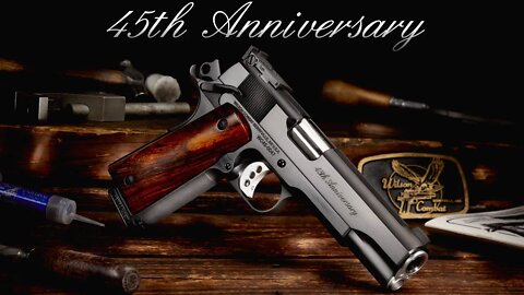 Wilson Combat 45th Anniversary Special Edition Custom 1911 - CQB Retro .45 ACP Classic Handgun