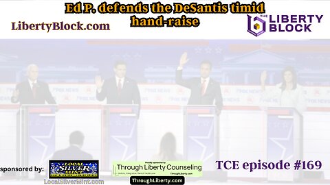 Ed P. defends the DeSantis timid hand-raise