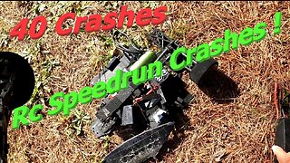 40 RC speedrun crashes!