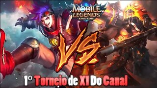 O PRIMEIRO torneio de X1 do canal foi INCRÍVEL | Mobile Legends