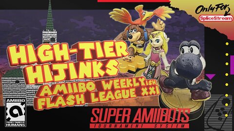 The curse is broken! Amiibo Weekly-ish Flash League XX1 finally ends! (Splice Stream No.943)