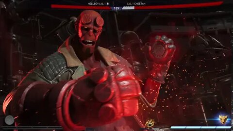 Injustice 2: Hellboy vs Cheetah - 1440p No Commentary