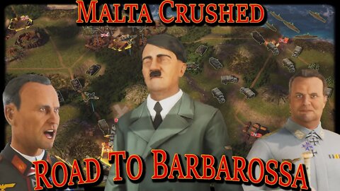 Road To The Eastern Front! British Navy Destroyed Malta Capitulated