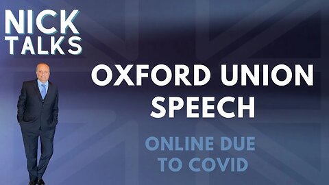 My Oxford Union Speech - 2021