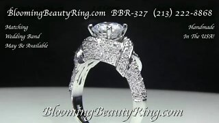 BBR 327 Unique Designer Engagement Ring Handmade In The USA