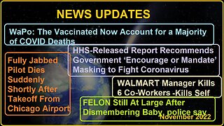 WaPo: Vaccinated Account For Majority Of Covid Deaths & Other News