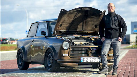 Secret Sports Car: Trabant Pimped Up With Audi TT Parts