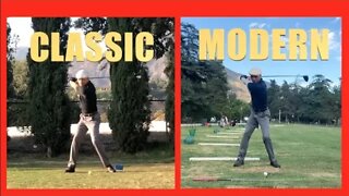 GOLF BACK TROUBLE? CLASSIC SWING vs MODERN SWING