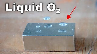 Levitating Liquid Oxygen Droplets Dancing In a Magnetic Trap