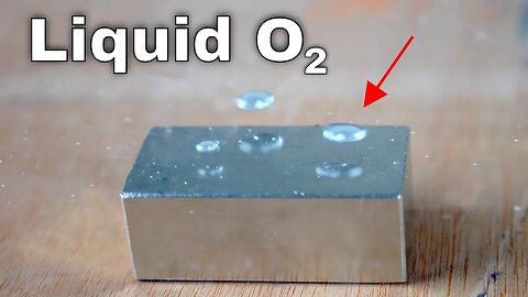 Levitating Liquid Oxygen Droplets Dancing In a Magnetic Trap