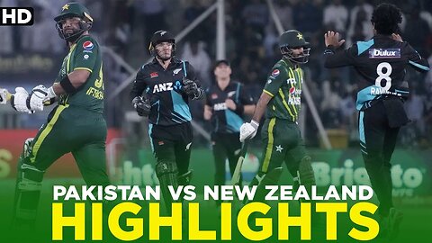 Pakistan vs New Zealand T20 Highlights PCB