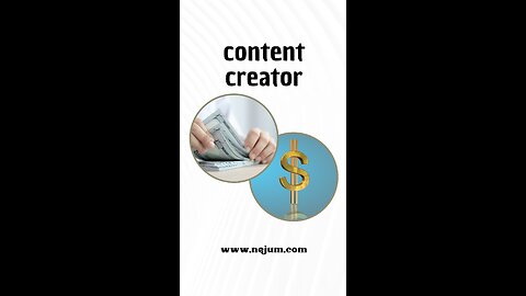 What is content creator?