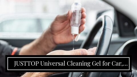 JUSTTOP Universal Cleaning Gel for Car, Car Cleaning Kit, Car Crevice Cleaner, Auto Air Vent In...