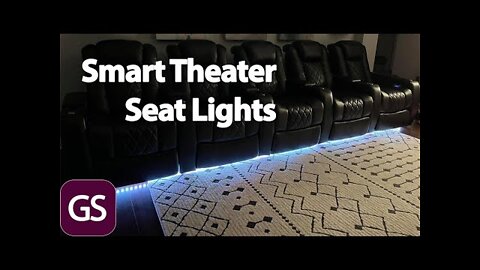Adding Smart Lighting To Valencia Tuscany Home Theater Seats