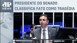 Rodrigo Pacheco e senadores repudiam assassinato de candidato à presidência no Equador