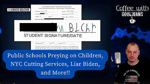 Public Schools Preying on Children, NYC Cutting Services, Liar Biden, and More!!