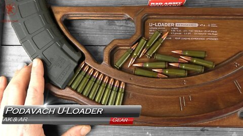 Easiest way to Load an AK or AR Podavach U-Loader