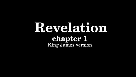 Revelation 1 King James version