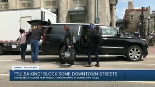 Downtown Tulsa roads closed for 'Tulsa King' Sylvester Stallone series filming