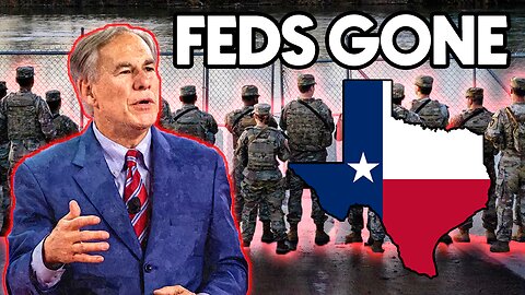Texas Kicks Feds Off Border