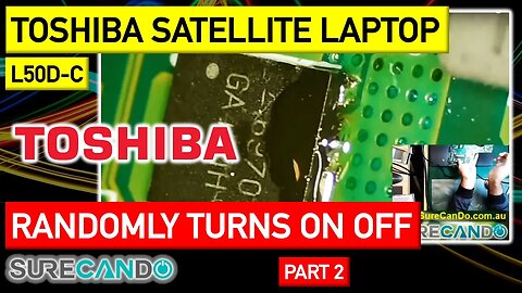 Toshiba Satellite L50D-C Turns Off Randomly Turn On and Off FIXED Part 2