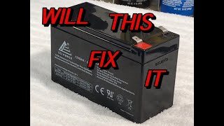 THE APC BACK UPS 550 Will THE NEW BATTERY FIX IT PART2