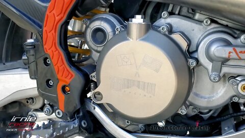 7602 Racing Billet Clutch Cover Install | Irnieracing KTM 300xc TPI