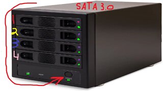 Syba 4 Bay 3.5” SATA III HDD Enclosure Unboxing Test And Honest Review – Supports USB 3.0 & eSATA