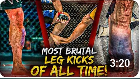 The Most Brutal Leg Kicks You Will Ever See _ MMA_ Kickboxing _ Muay Thai Leg Kick Knockouts