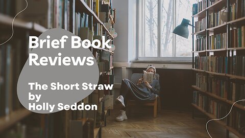 Brief Book Review - The Short Straw by Holly Seddon