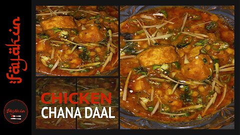 Daal Chana Chicken Recipe By Fayakun kitchen Home made Style pakistani recipe