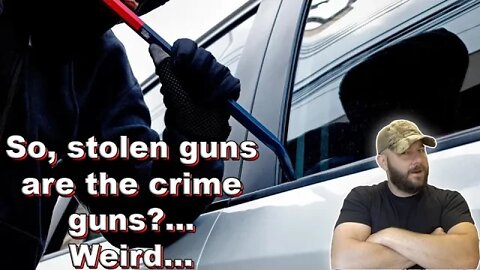 WSJ discovers that stolen guns fuel crime… It’s not legal Gun Owners?… Who would've thought...