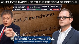 Michael Rectenwald, Ph.D. : What Ever Happened to the Freedom of Speech?